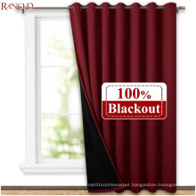 Good private 100% blackout window curtain